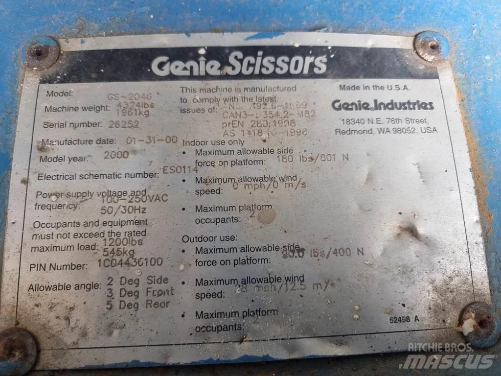 Genie GS2046 剪式升降機