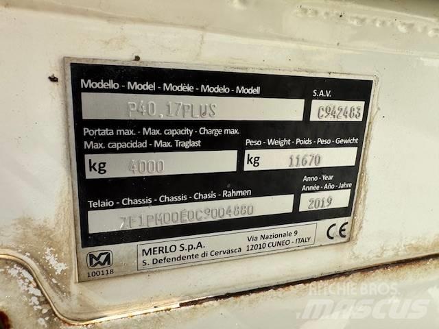 Merlo P 40.17plus 伸縮臂操作車