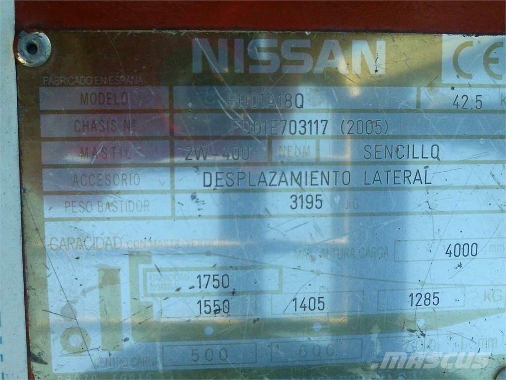 Nissan FD01A18Q 柴油卡車
