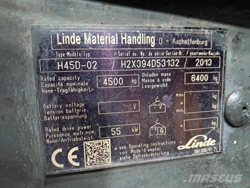 Linde H45D-02 柴油卡車