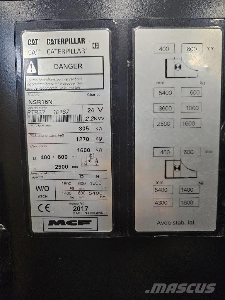 CAT NSR16N (vuokralla) 自走式堆積機