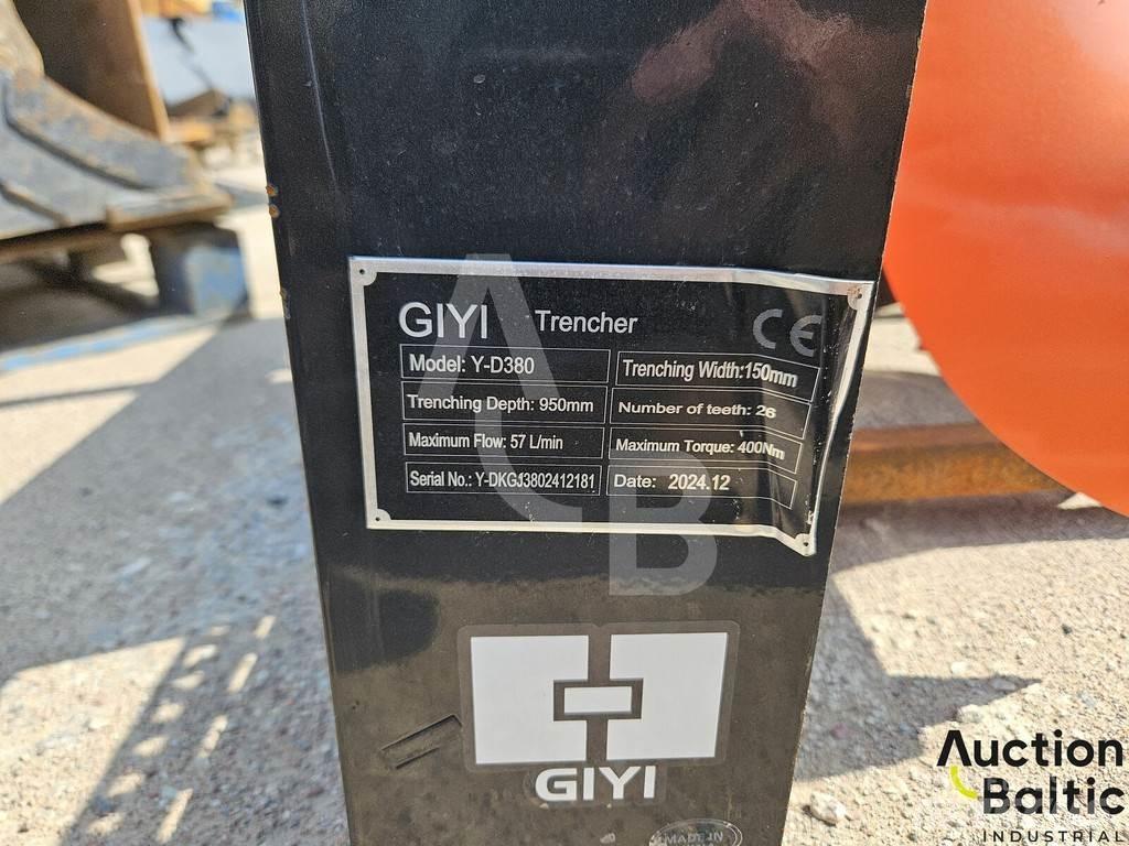  Giyi Y-D380 掘溝機