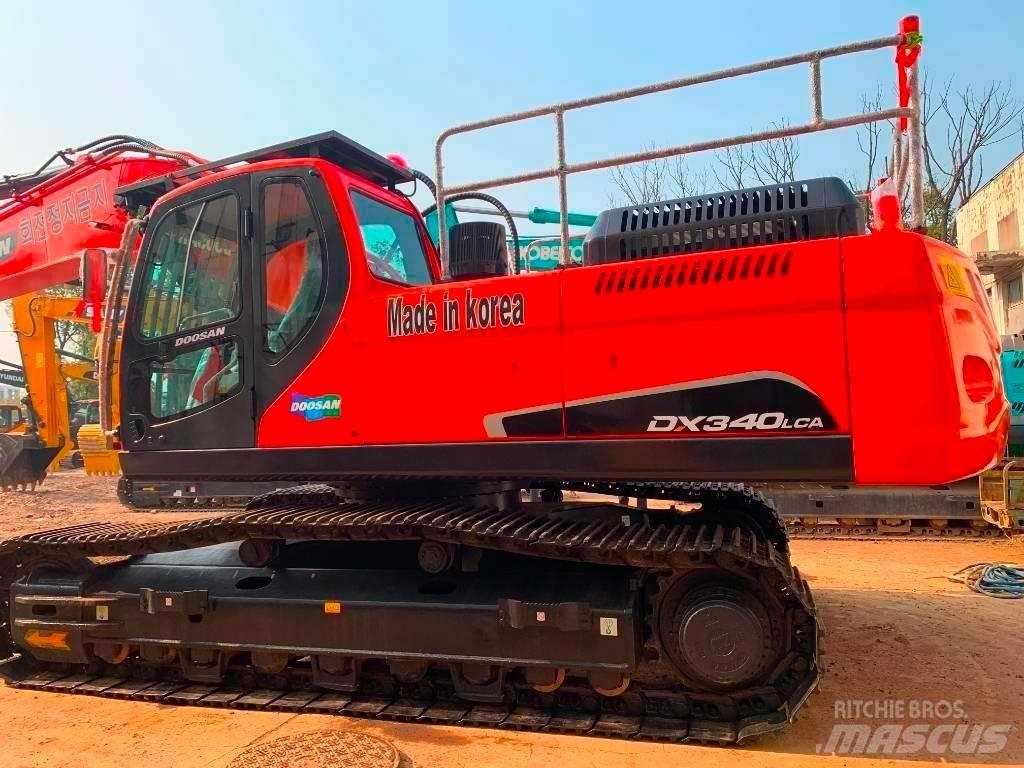 Doosan DX 340 LCA 履帶式 挖土機/掘鑿機/挖掘機