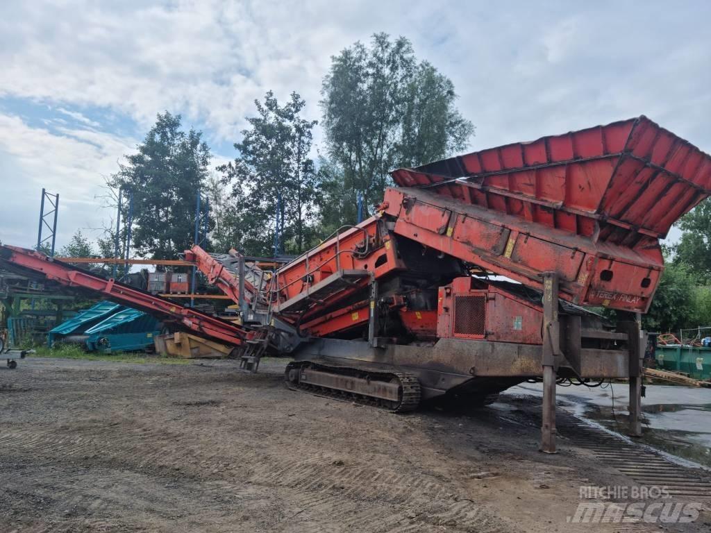 Terex Finlay 883+ 移動式篩選機