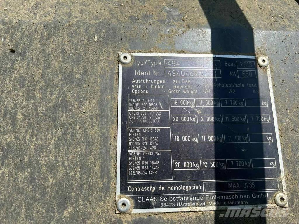 CLAAS Jaguar 980 自走式飼料採集機