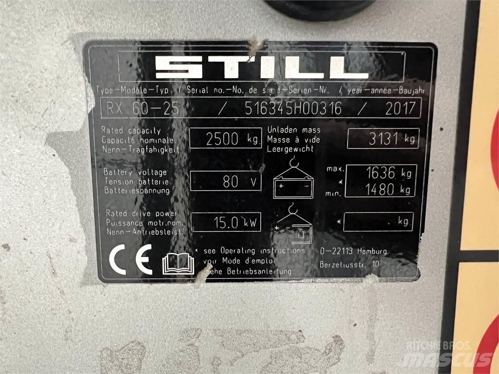 Still RX60-25 電動堆高機