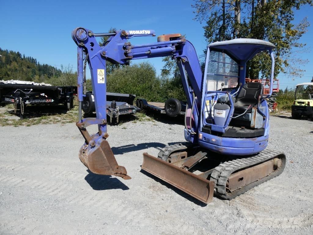 Komatsu PC20UU-3 小型挖土機/掘鑿機<7t(小型挖掘機)