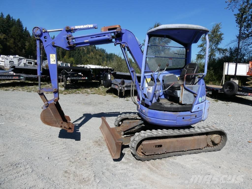 Komatsu PC20UU-3 小型挖土機/掘鑿機<7t(小型挖掘機)
