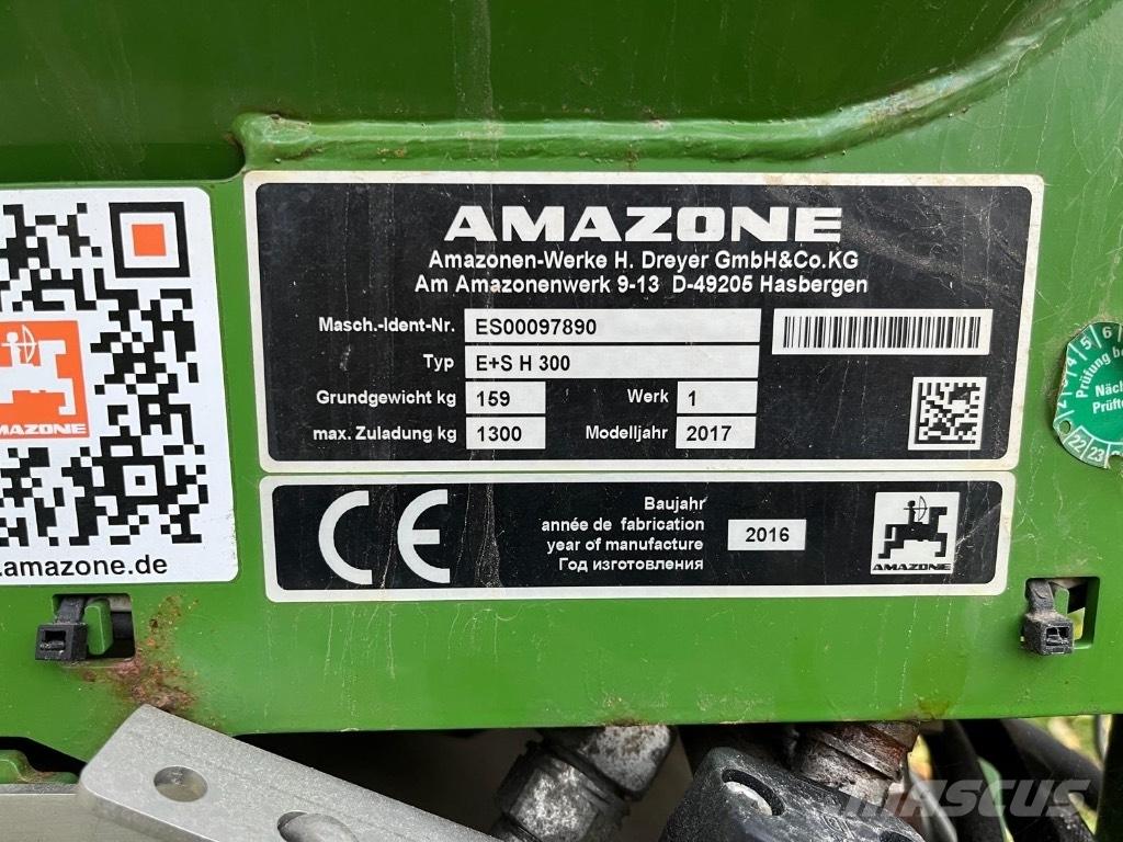 Amazone E+S H 300 礦物撒布機