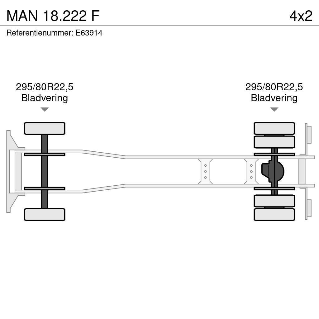 MAN 18.222 F 吊鉤式起重車