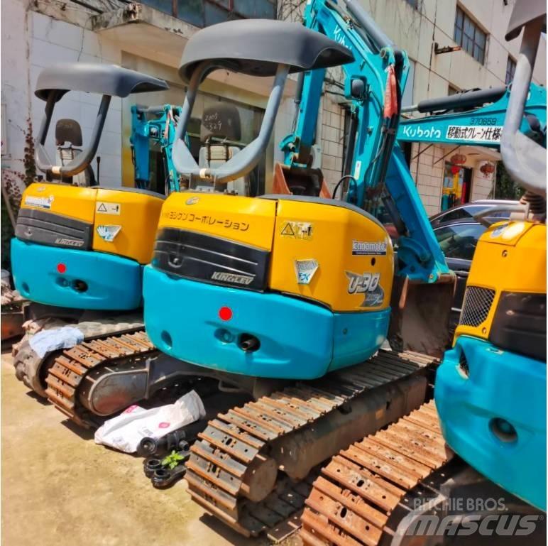 Kubota U 30 小型挖土機/掘鑿機<7t(小型挖掘機)