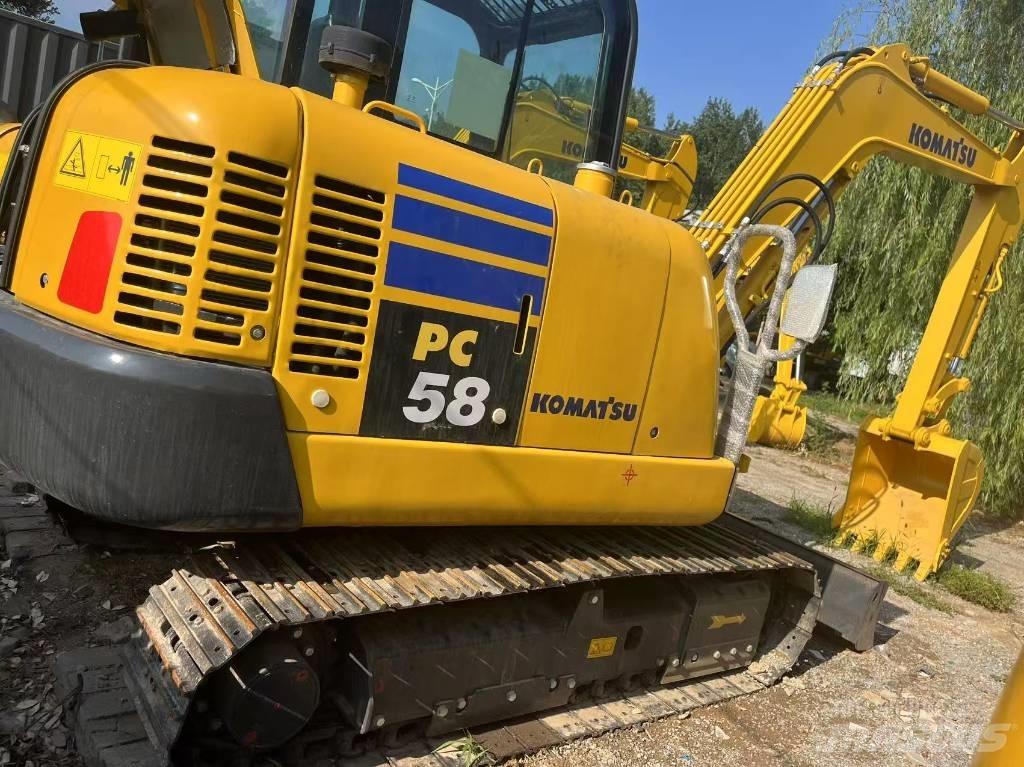 Komatsu PC 58 小型挖土機/掘鑿機<7t(小型挖掘機)