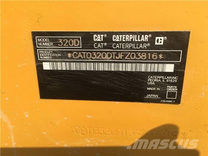 CAT 320 D 履帶式 挖土機/掘鑿機/挖掘機