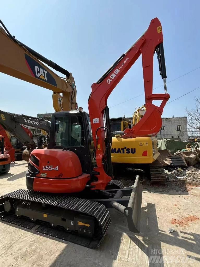 Kubota U 55-4 小型挖土機/掘鑿機<7t(小型挖掘機)