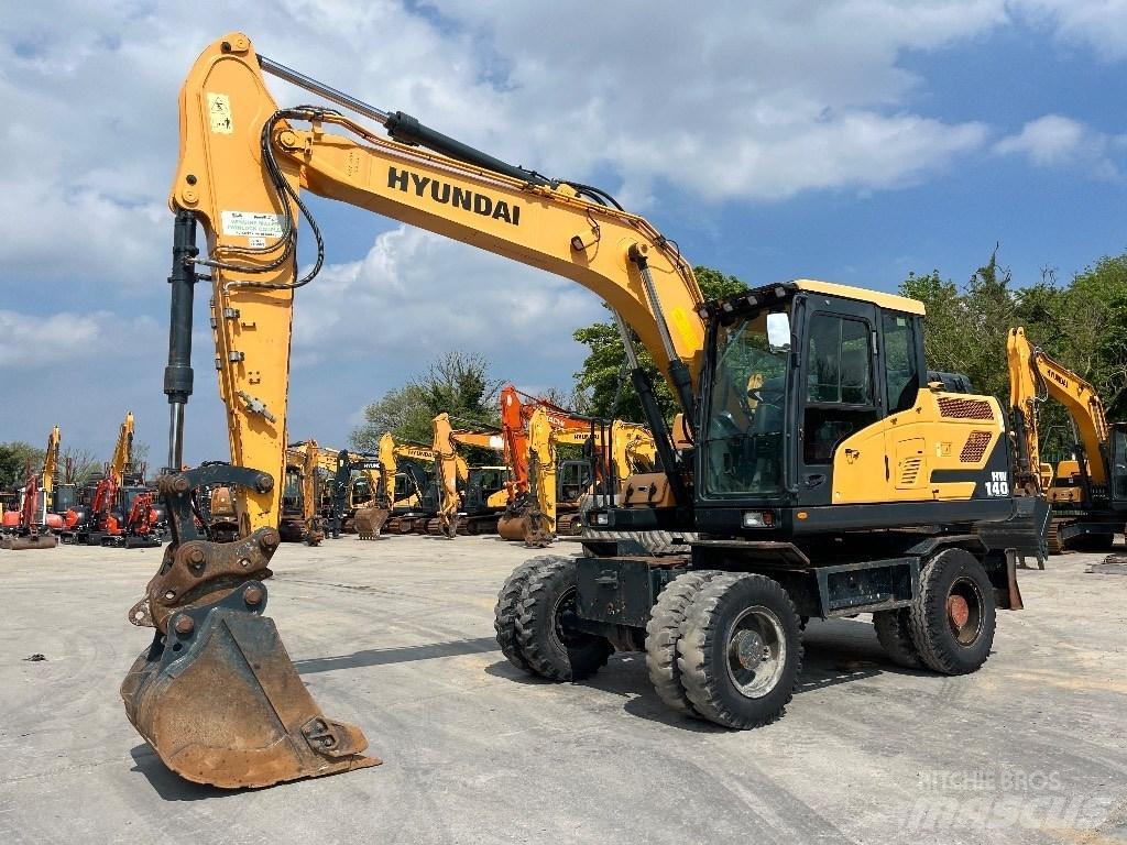 Hyundai HW140 旋轉式挖土機/掘鑿機/挖掘機