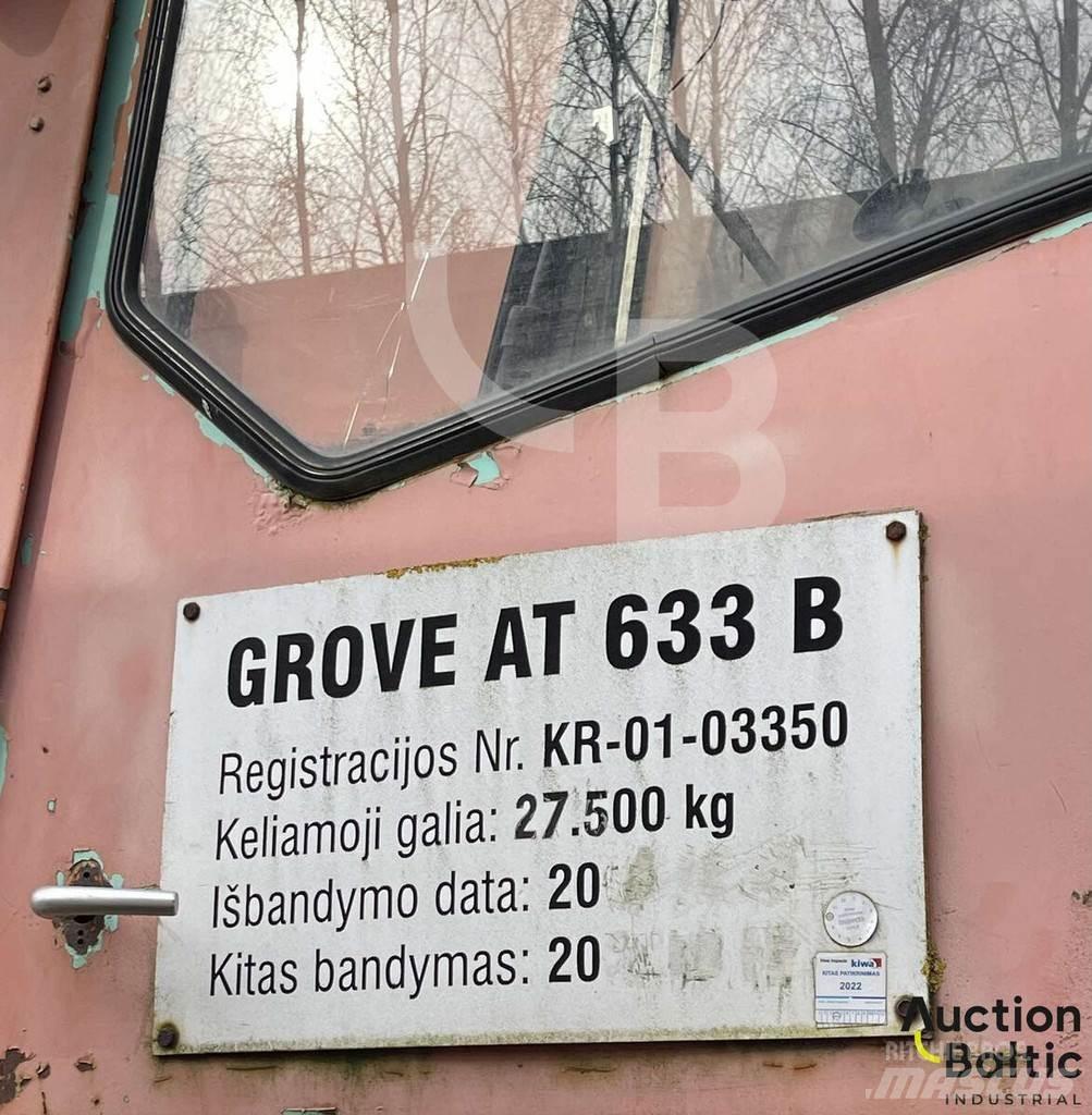 Grove AT 633 B 全路面起重機/吊車