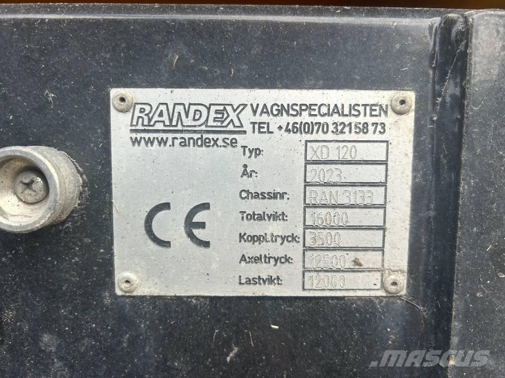 Randex XD 120 傾卸式拖車