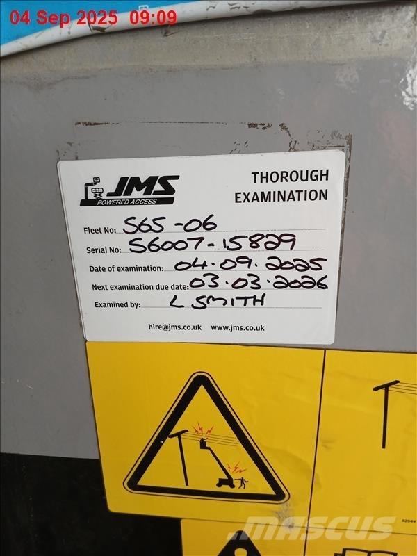 Genie S 65 伸縮臂高空作業車