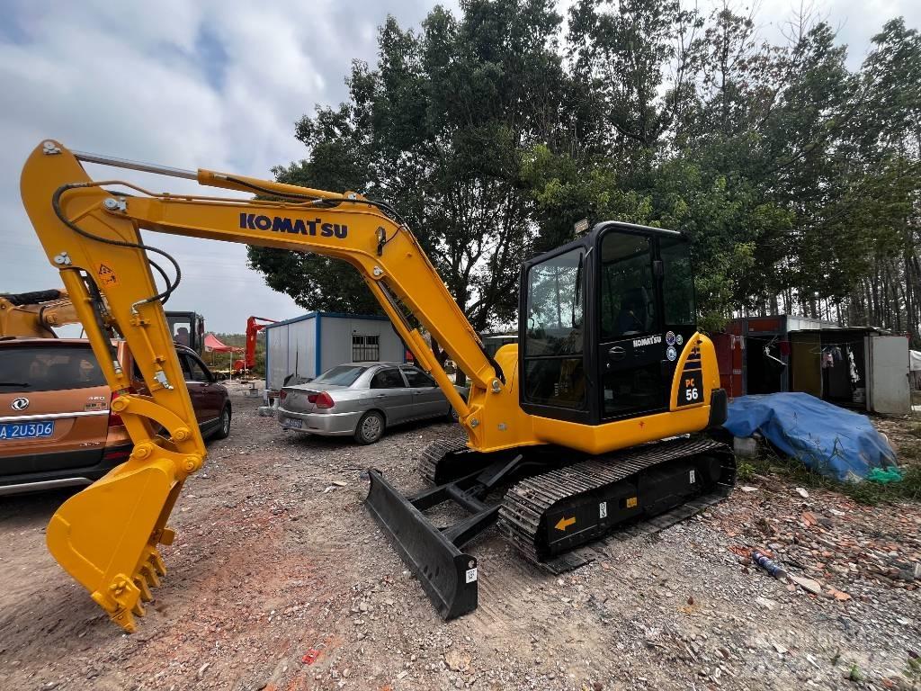 Komatsu PC 56-7 小型挖土機/掘鑿機<7t(小型挖掘機)