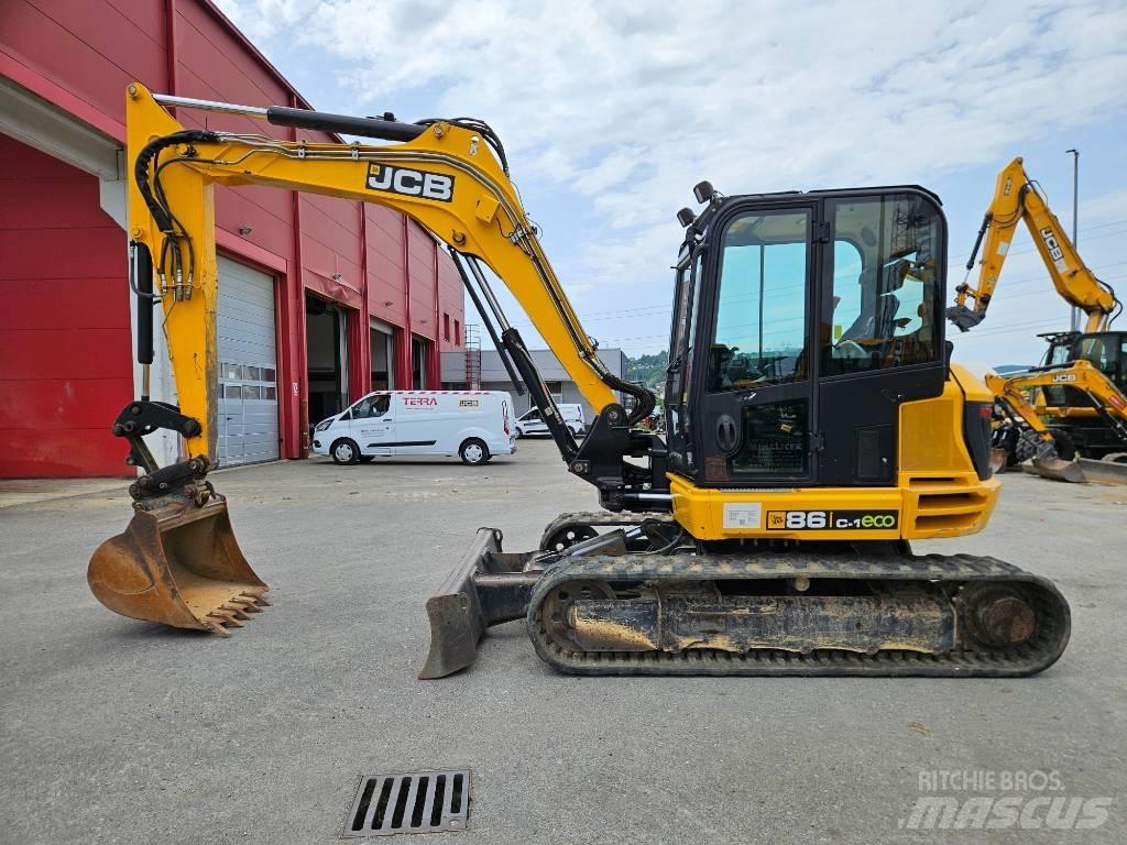 JCB 86 C-1 eco 中型挖土機/掘鑿機/挖掘機 7t-12t