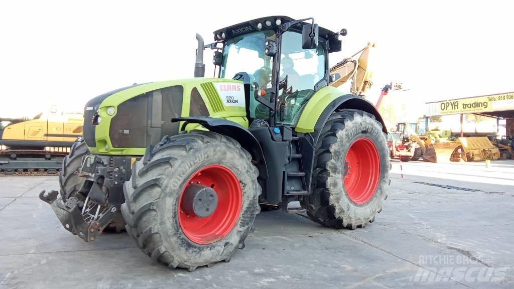 CLAAS Axion 920 曳引機