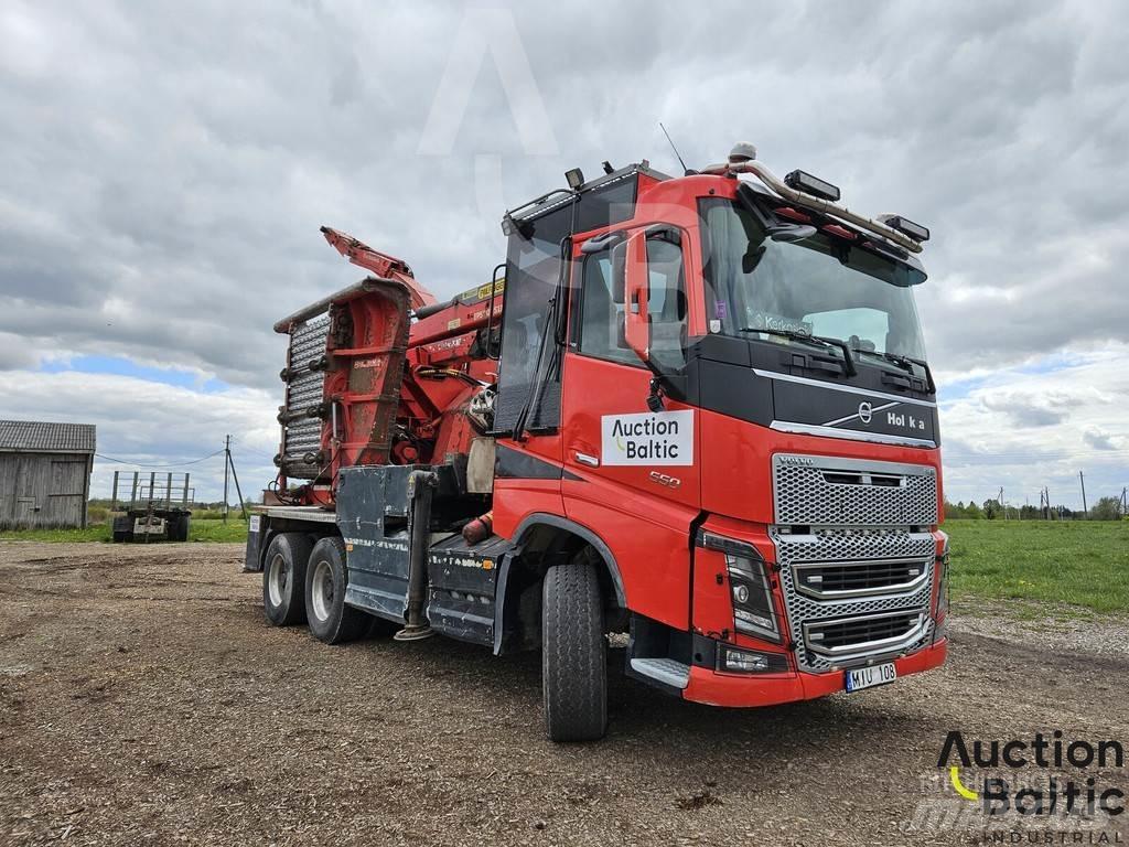 Volvo FH16 碎木機