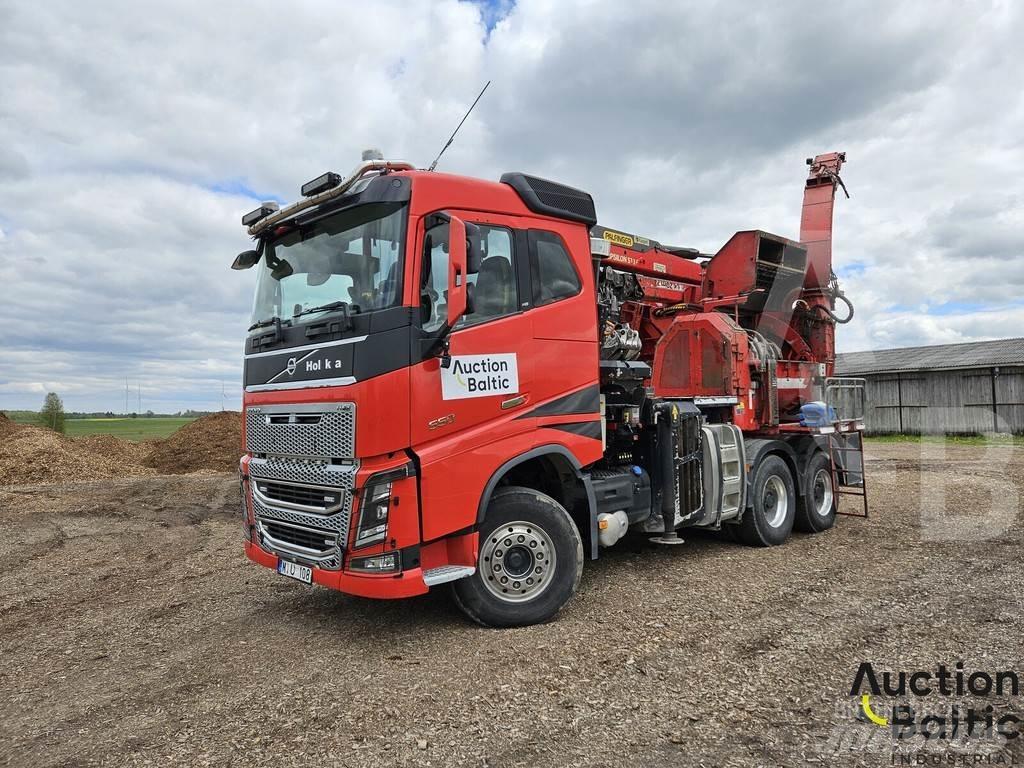 Volvo FH16 碎木機