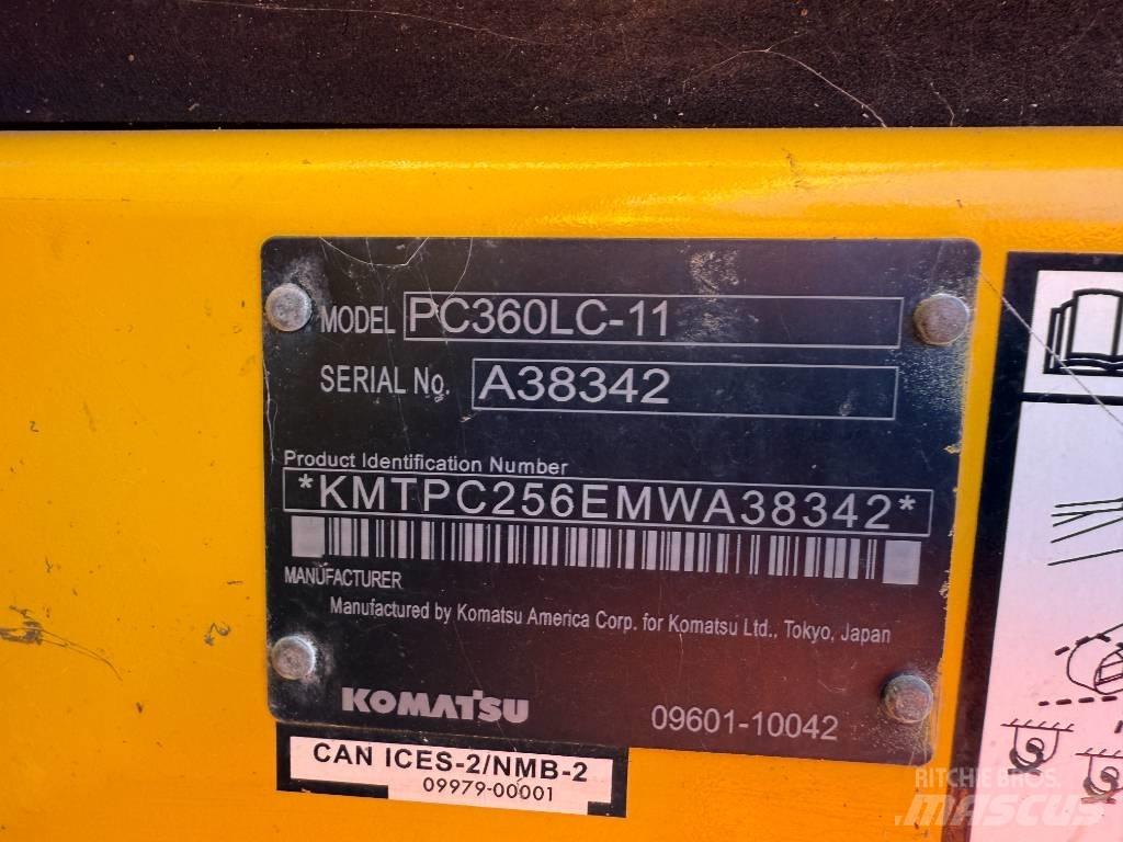 Komatsu PC360LC-11 履帶式 挖土機/掘鑿機/挖掘機