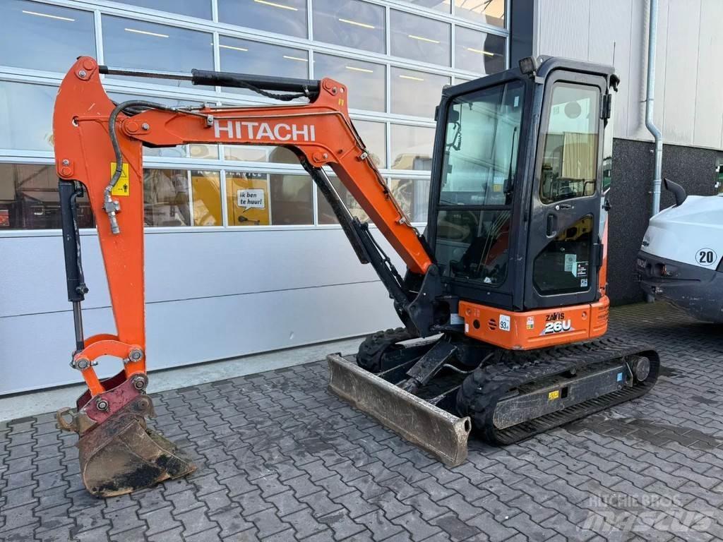 Hitachi ZX26U-6 CR 小型挖土機/掘鑿機<7t(小型挖掘機)