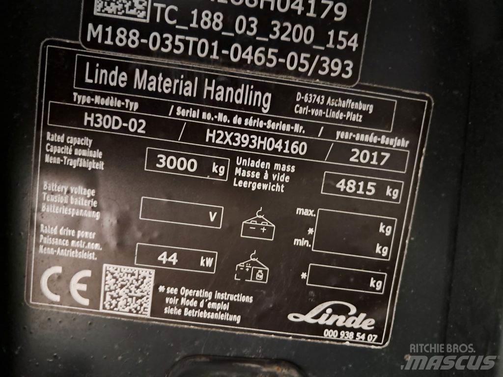 Linde H30D-02 柴油卡車