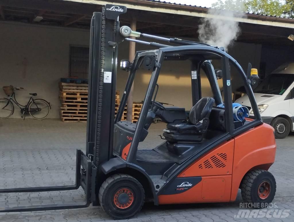 Linde H 25 T - 02 液化石油氣LPG卡車
