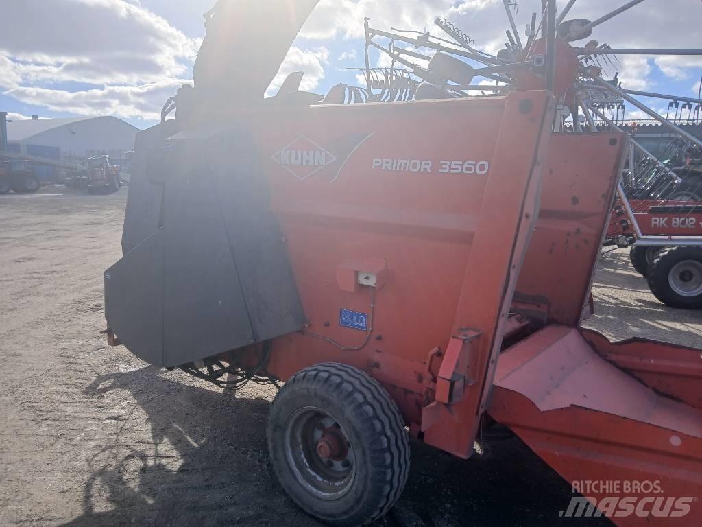 Kuhn Primor 3560 草捆撕碎機、切割機、拆袋機