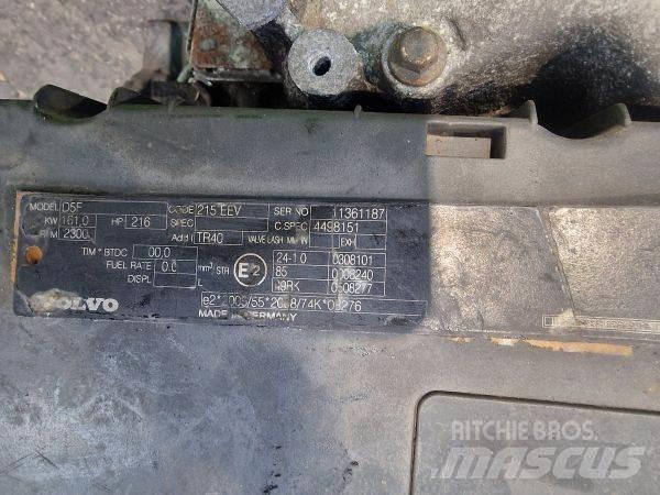 Volvo D5F 215EEV 引擎/發動機