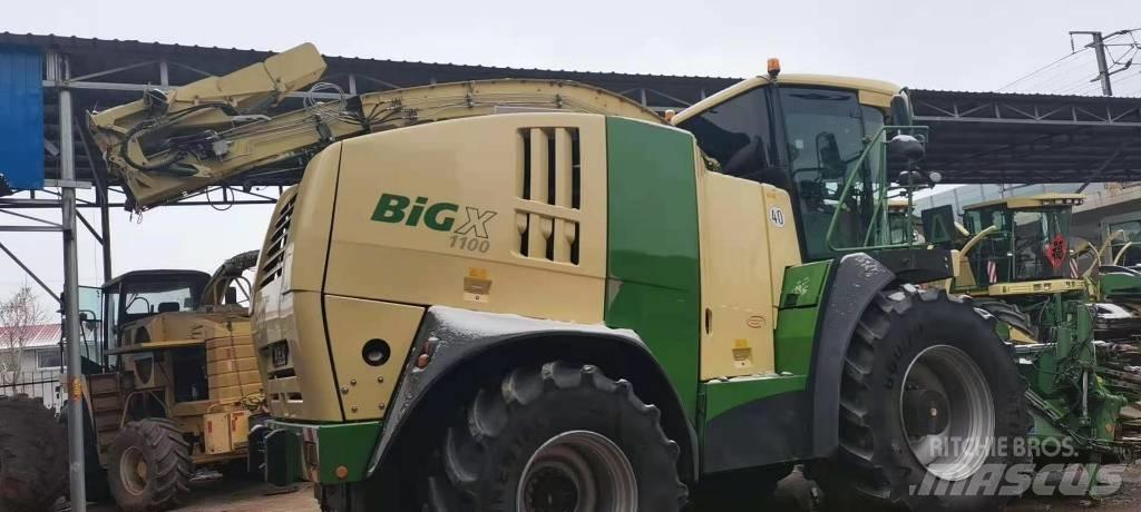Krone Big X 1100 自走式飼料採集機