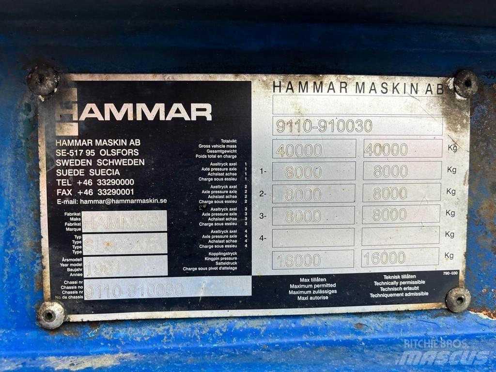 Hammar SL 30 SMS 貨櫃框架半拖車