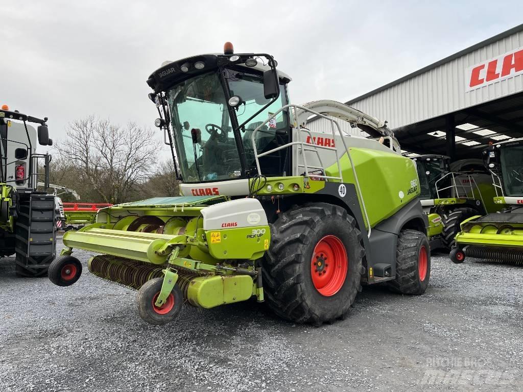 CLAAS Jaguar 860 自走式飼料採集機