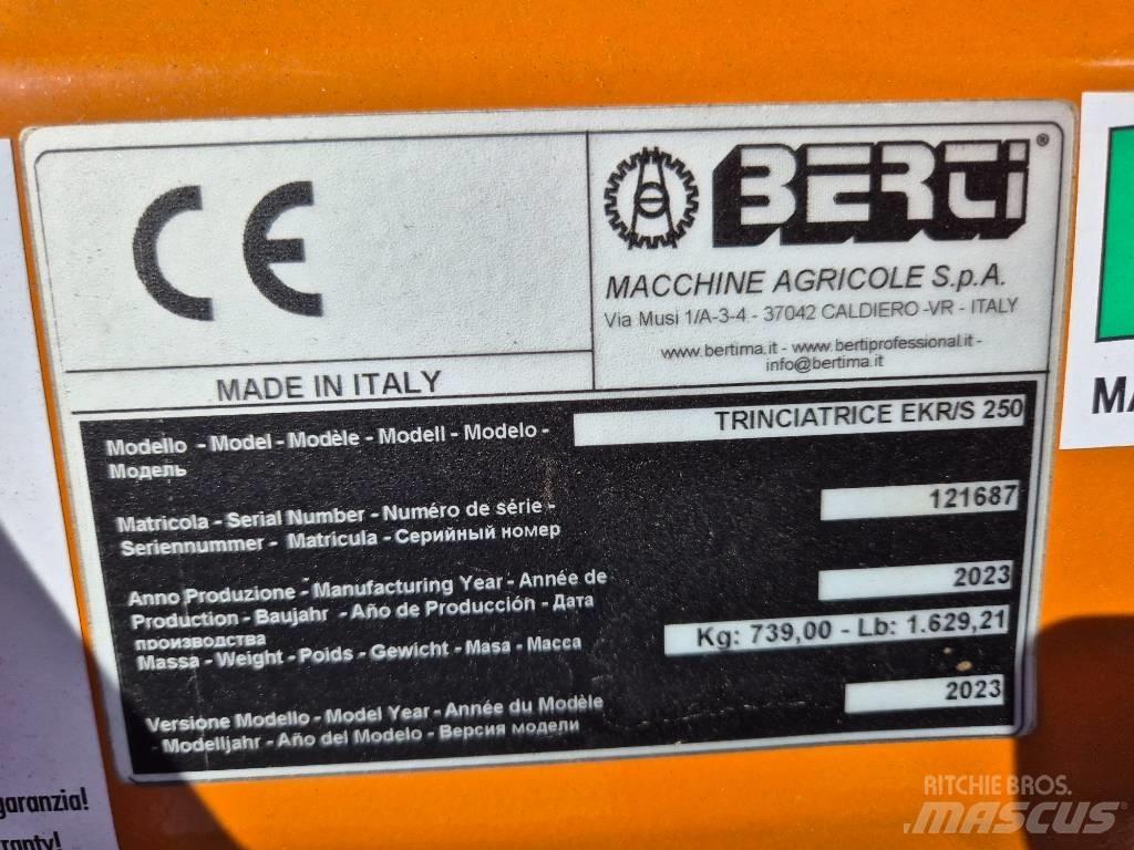 Berti EKR-S 250 莖葉去葉機