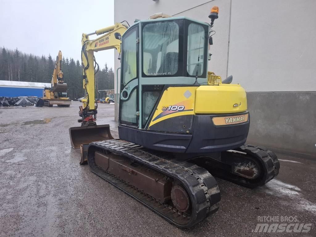 Yanmar SV 100 中型挖土機/掘鑿機/挖掘機 7t-12t