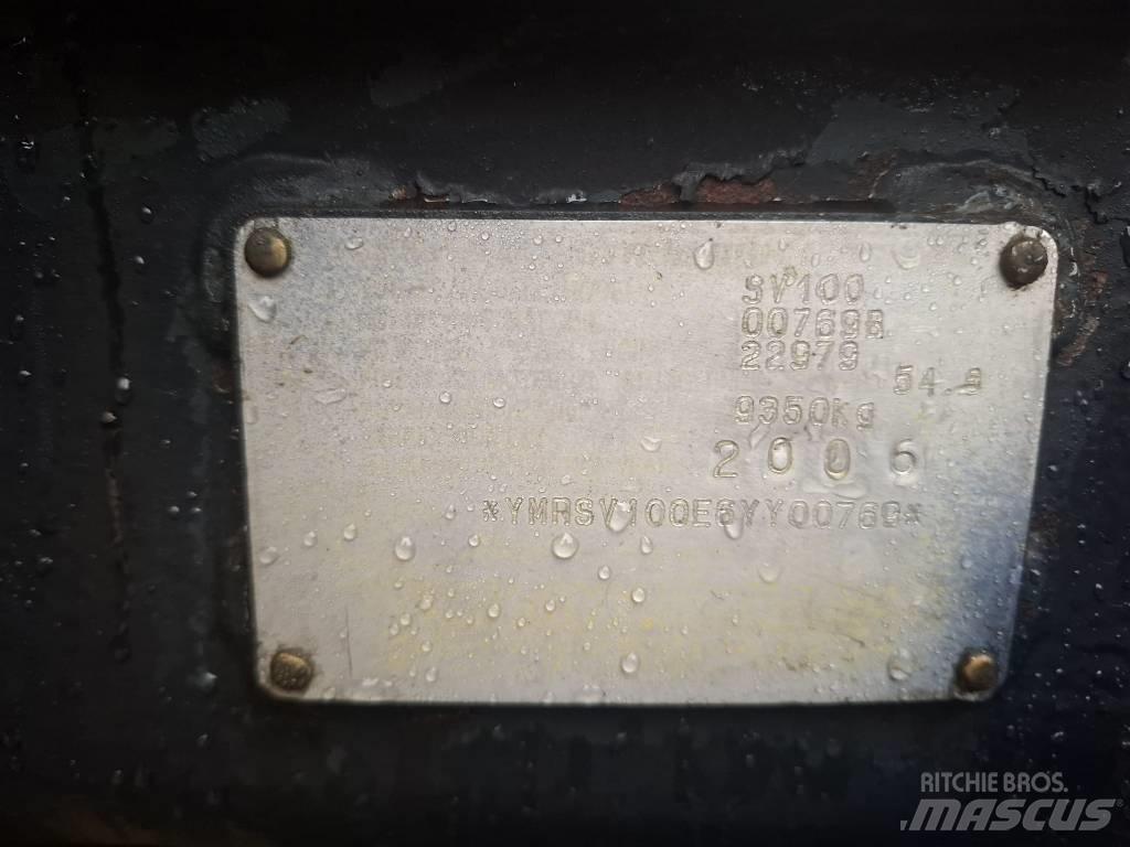 Yanmar SV 100 中型挖土機/掘鑿機/挖掘機 7t-12t