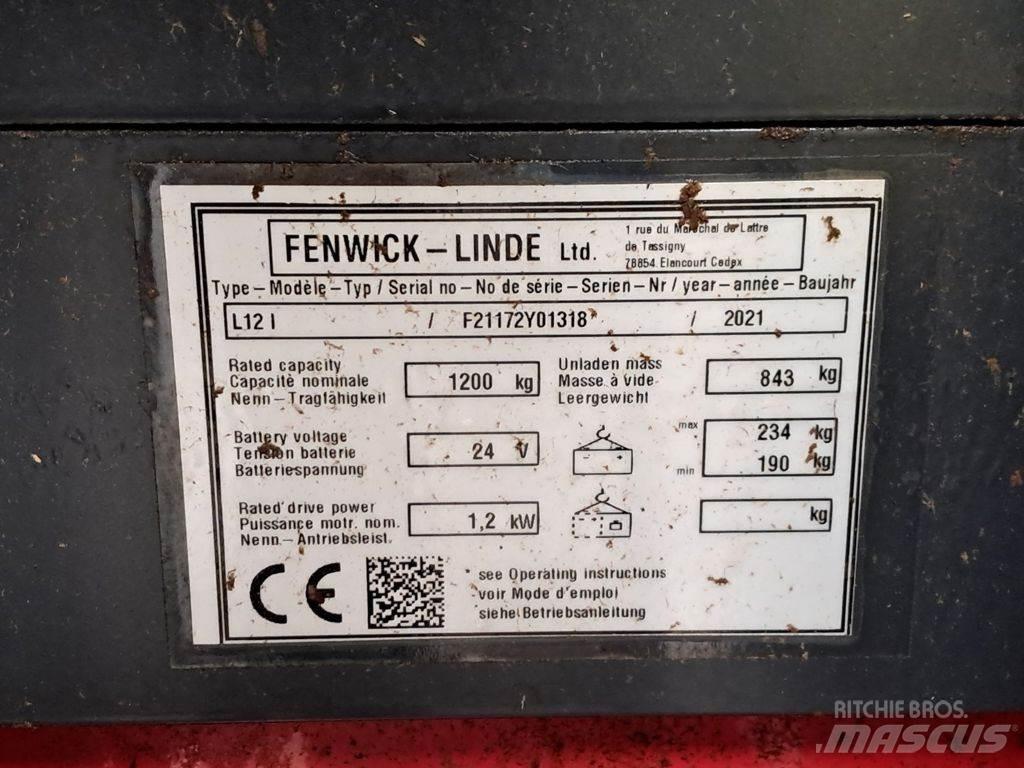 Linde L12I 行走控制式堆積機