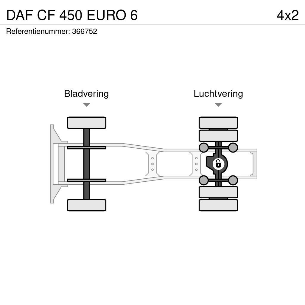 DAF CF 450 EURO 6 曳引機組件