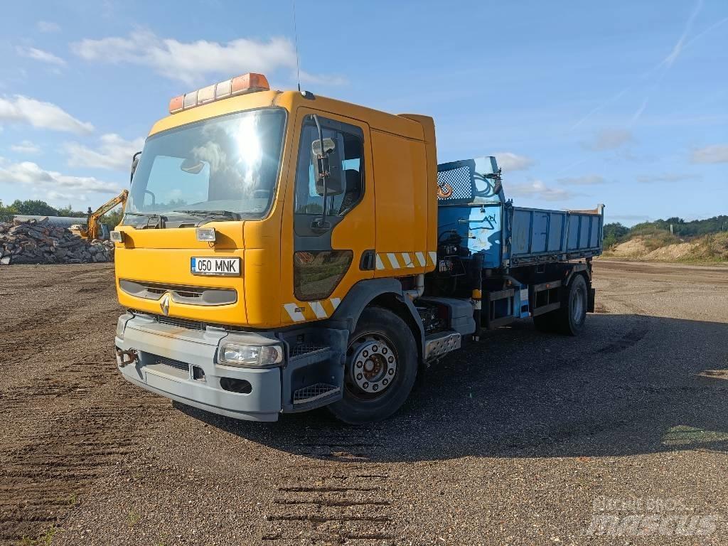 Renault PREMIUM 210 平板式/側卸式卡車