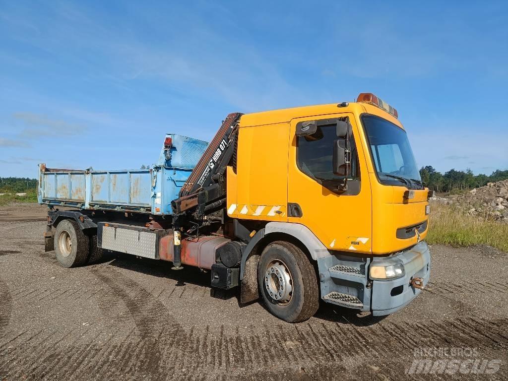 Renault PREMIUM 210 平板式/側卸式卡車