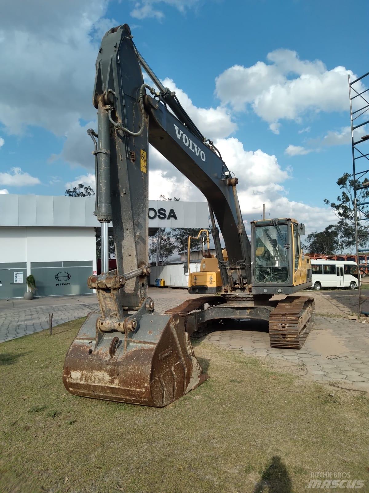Volvo EC 250 D L 履帶式 挖土機/掘鑿機/挖掘機