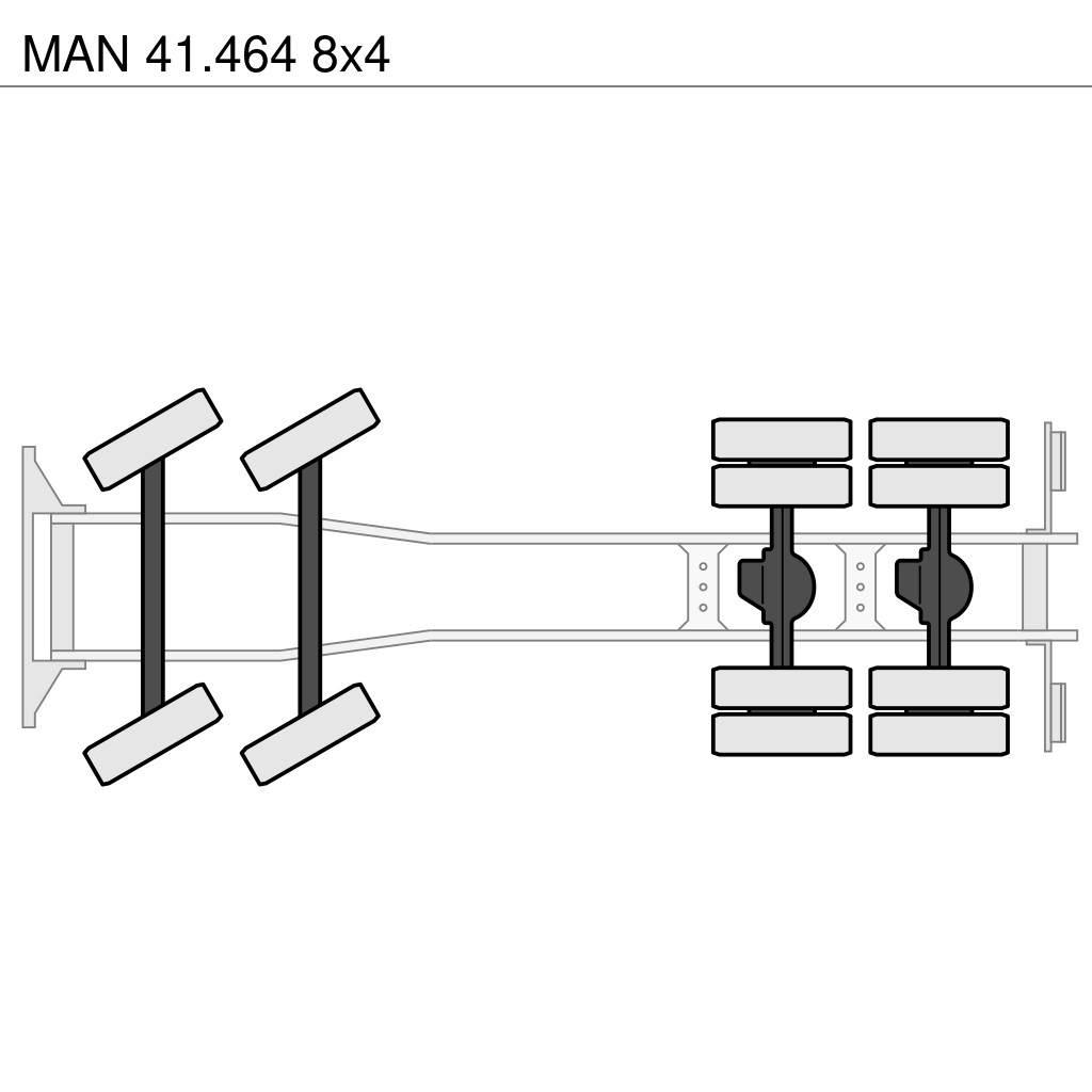 MAN 41.464 8x4 組合/真空油槽車