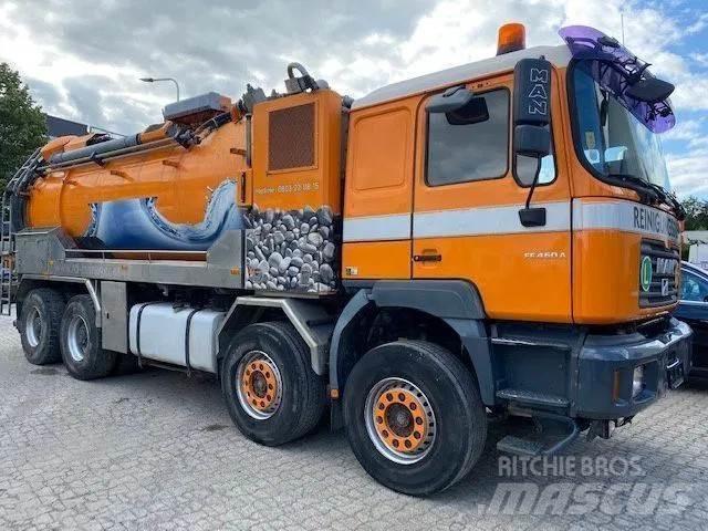 MAN 41.464 8x4 組合/真空油槽車