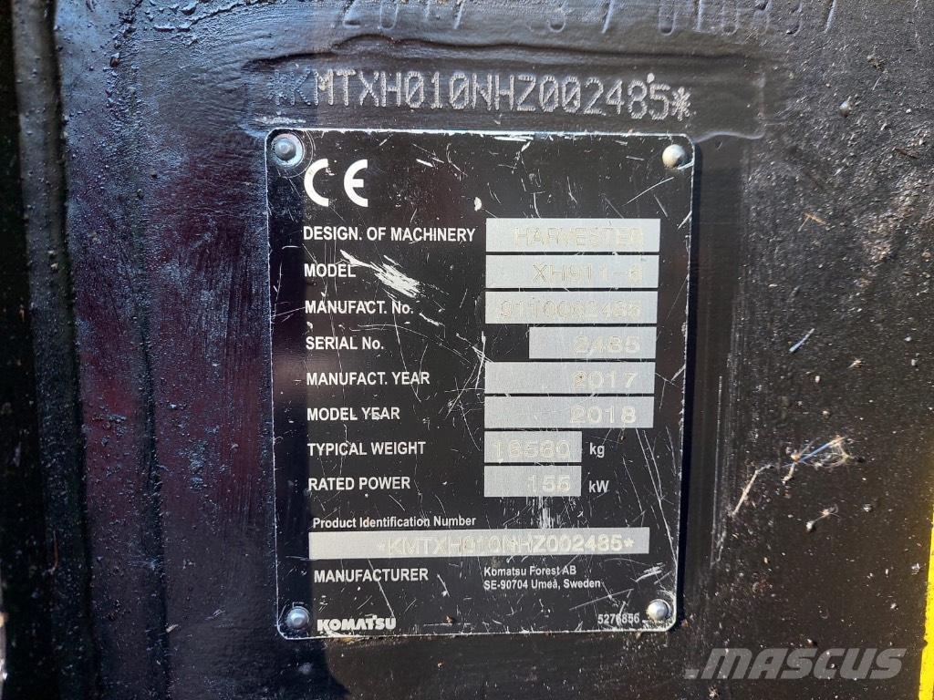 Komatsu 911 收穫機