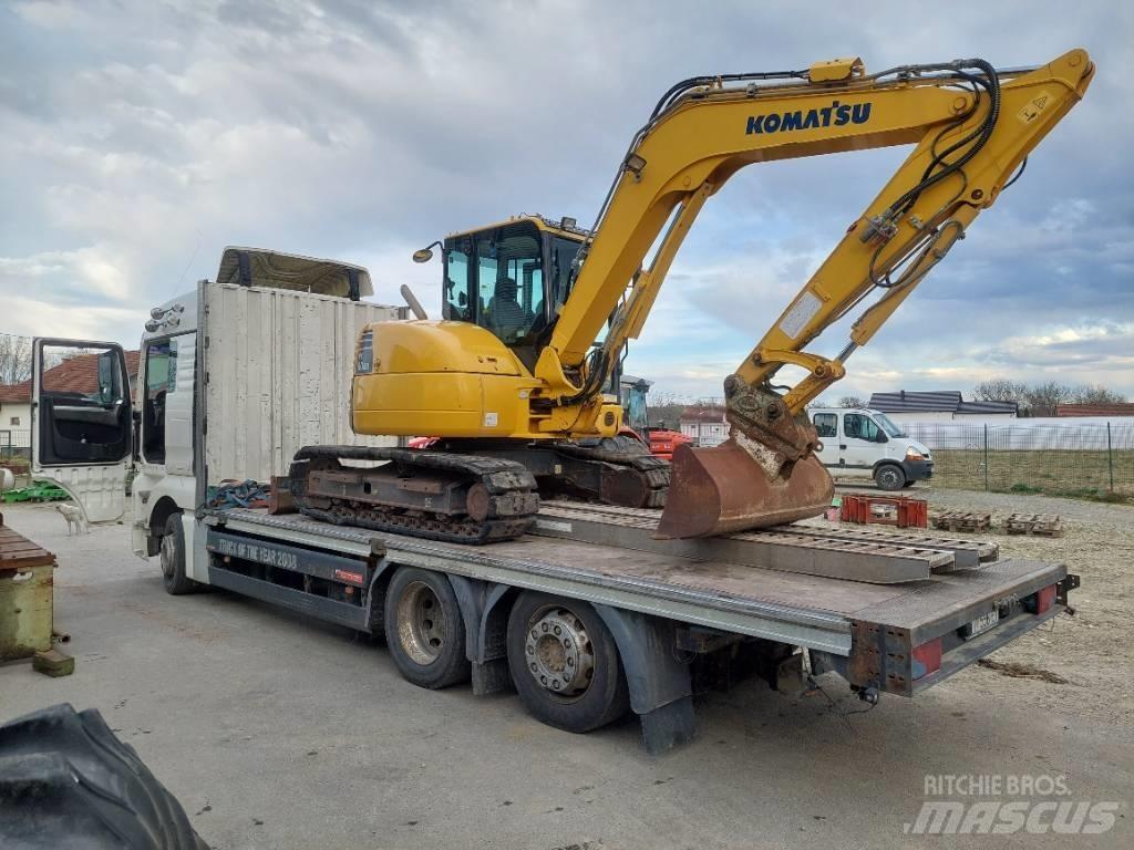 Komatsu PC 80 MR 中型挖土機/掘鑿機/挖掘機 7t-12t