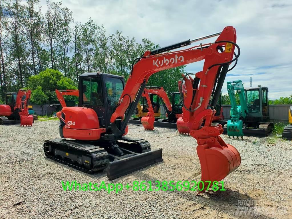 Kubota U 50 小型挖土機/掘鑿機<7t(小型挖掘機)