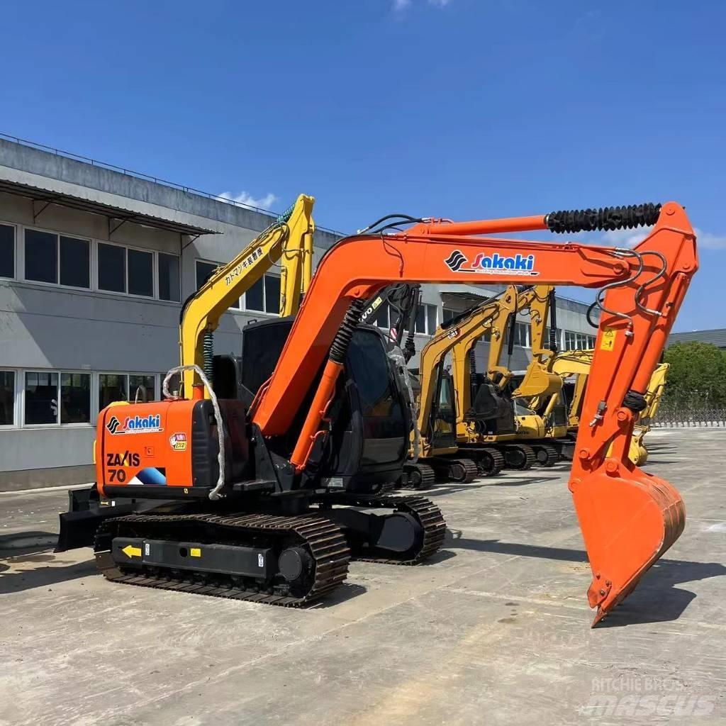 Hitachi ZX 70 小型挖土機/掘鑿機<7t(小型挖掘機)